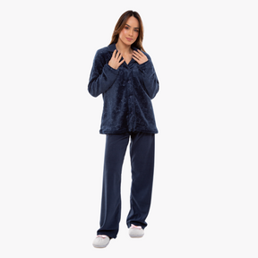 Pijama Feminino Longo Fleece