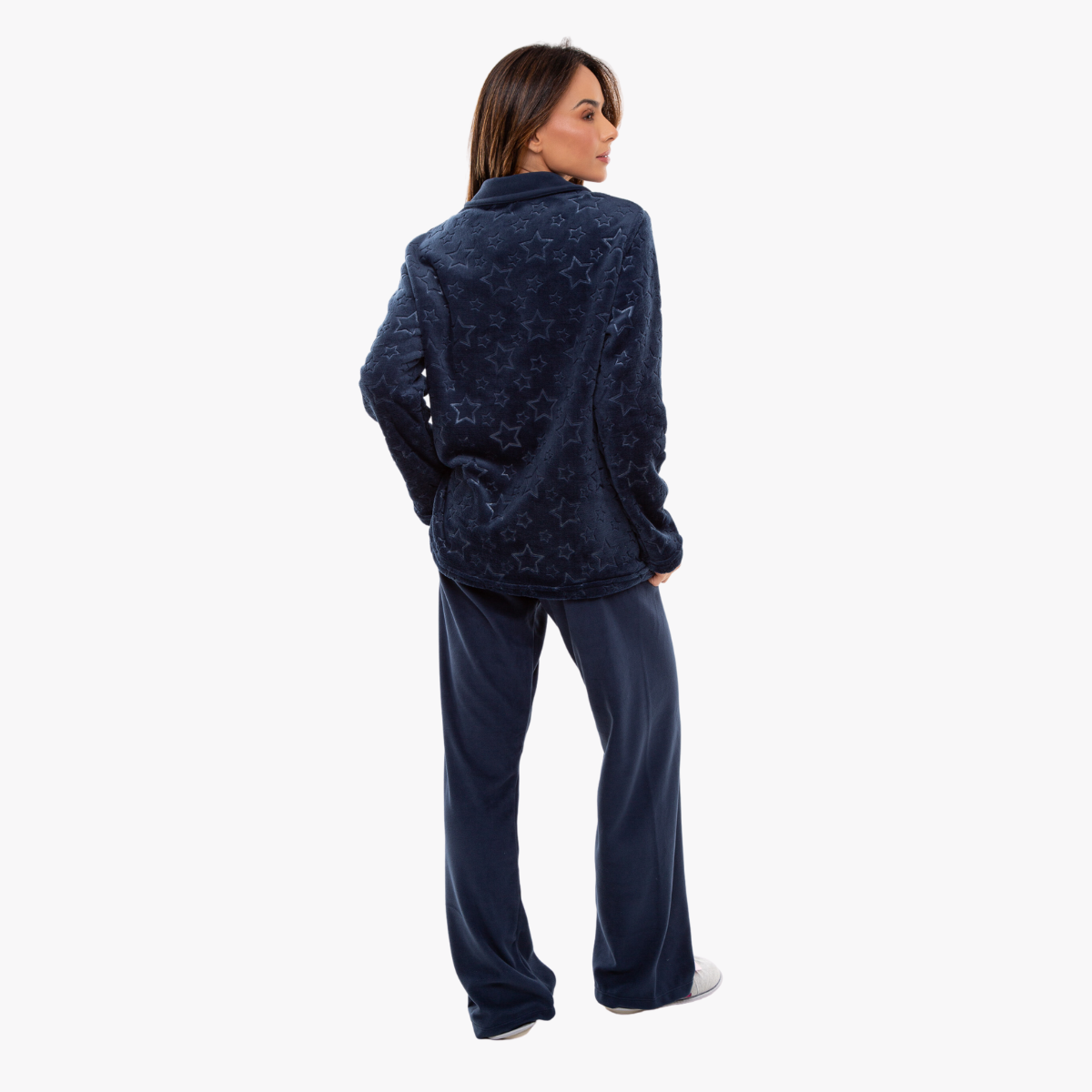 Pijama Feminino Longo Fleece