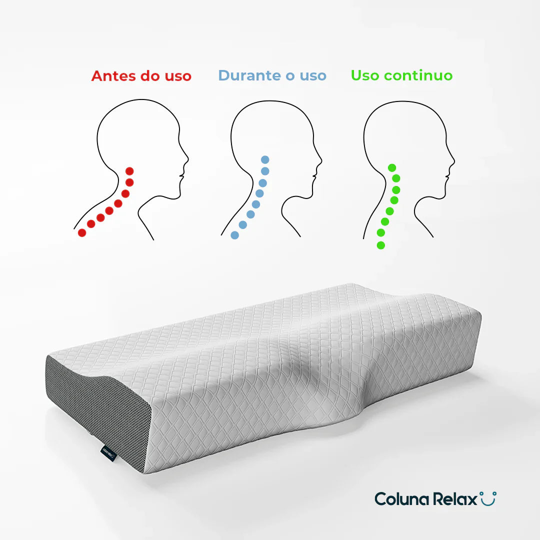 Travesseiro Cervical Coluna Relax®